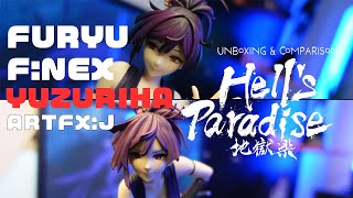 The ONLY Yuzuriha Scale Figures, Which one should you get? F:Nex Furyu VS ARTFX J. Unboxing, Review