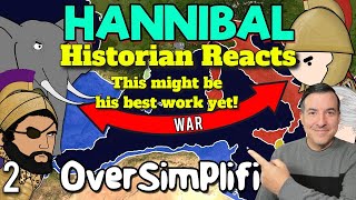 The Second Punic War - OverSimplified (Part 2) Reaction