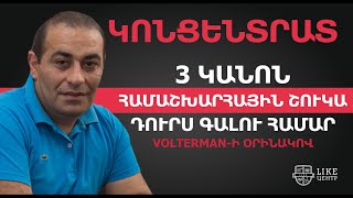 3 կանոն Համաշխարհային շուկա դուրս գալու համար Volterman-ի օրինակով | Կոնցենտրատ