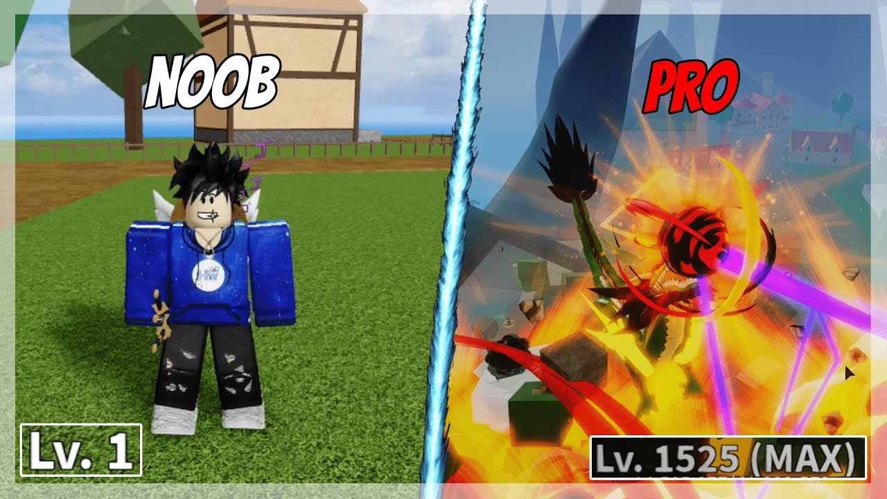 Going From NOOB To MAX Level Pro In Blox Fruits | Roblox | - YouTube