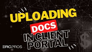 Uploading Documents to the ERC Client Portal