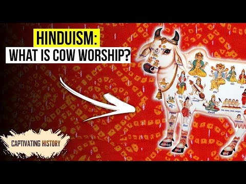 Is cow a Hindu god?