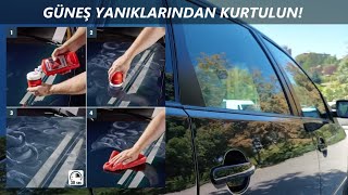 GÜNEŞ YANIKLARINDAN VE ÇİZİKLERDEN KURTULUN! Sonax Katkılı Cila Uygulaması Yaptım!