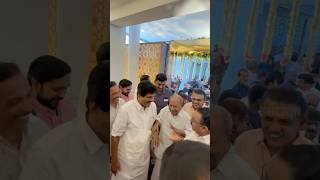 AK ആൻറണി സാർ കല്യാണ വേദിയിൽ എത്തിയപ്പോൾ | ￼ ak antony | v s sivakumar #shorts