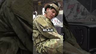 La técnica militar para poder dormir en menos de cinco minutos 🤔😴￼ #shorts