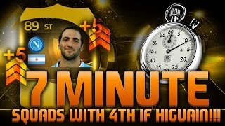 FIFA 15 - 7 MINUTE SQUADS - FOURTH INFORM HIGUAIN!!! Fifa 15 Hybrid Squad Builder Feat. IF Higuain