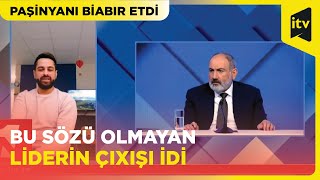 Erməni politoloq Paşinyanın canlı yayımda sualları cavablandırmasını şou adlandırdı