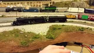 Review: Bachmann N scale EM-1 2-8-8-4 steam engine