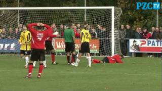 RCS - Vlissingen: Doelpunten, kaarten, emoties en pittige uitspraken