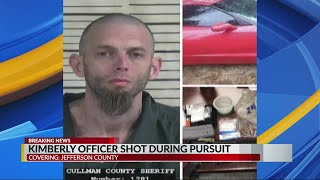 Team coverage: Kimberly officer shot during pursuit