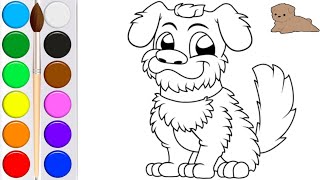 draw a dog - how to draw a dog!#doggie # cartoon#dl#funny #funny #funnyvideo #fun