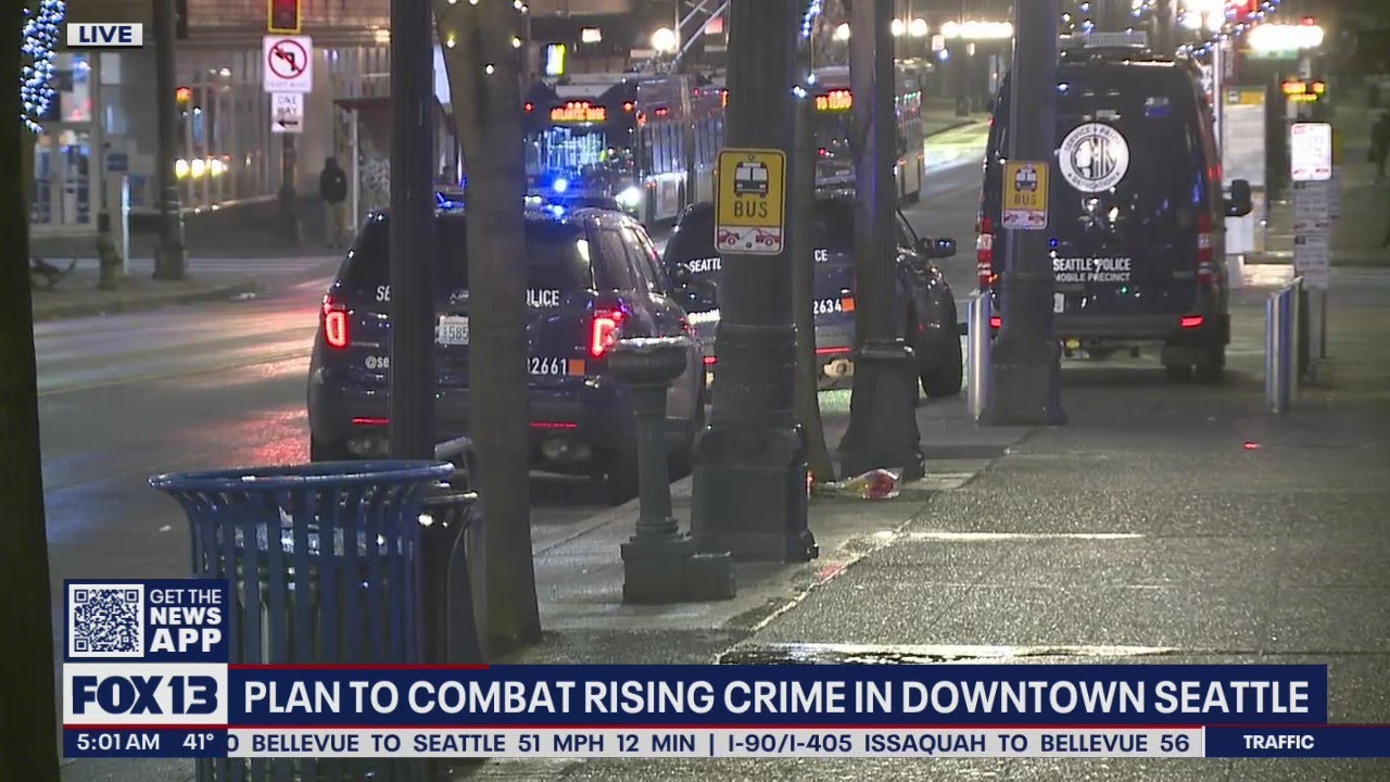 Plan To Combat Rising Crime In Downtown Seattle - YouTube