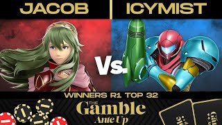 The Gamble: Ante Up - Jacob (Lucina) VS IcyMist (Samus) - Winners R1 Top 32