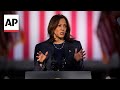 Kamala Harris warns Trump is 'increasingly unstable and unhinged'