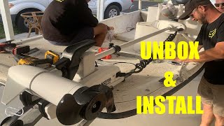 UNBOX AND DIY INSTALL MINN KOTA TERROVA I PILOT TROLLING MOTOR