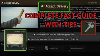Accept Delivery Task Guide | Locked Smugglers Case & Key Location | Escape From Tarkov