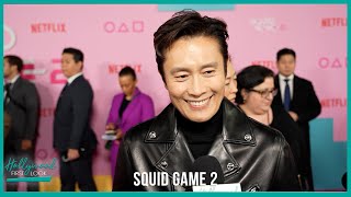 Squid Game 2 | Interviews with Lee Byung-hun, Lee Jung-jae, Hwang Dong-hyuk and More (2024)