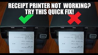 Receipt Printer Not Working Try This Fix