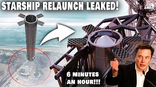 Elon Musk's NEW LEAKED on Starship Super Heavy relaunch will blow your mind!