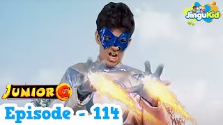 Junior G - Episode 114 | Superhero \u0026 Super Powers Action TV Show For Kids | Jingu Kid Hindi