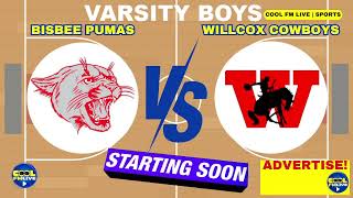 GOTW - Bisbee Pumas vs Willcox Cowboys - Boys Varsity Highschool Basketball