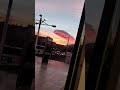 lenticular clouds spotted over the sky of  Bursa, Turkey