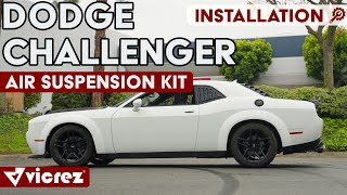 Vicrez Performance Air Suspension Kit w/ Management vzp102149 | Dodge Challenger 2011-2023 | Install