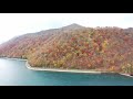 空中散歩 支笏湖 drone tour shikotuko in japan october 2019