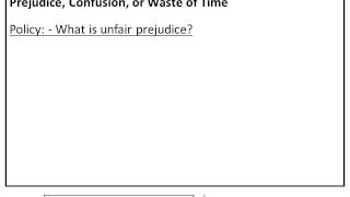 Arguing the scales, unfair prejudice versus probative value under FRE Rule 403