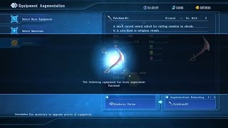 Star Ocean: Integrity and Faithlessness - Creation: Item Creation/Synthesis/Augmentation