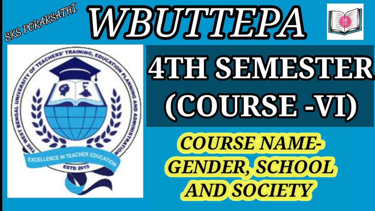 B.ed 4th Sem Practicum | Course VI. | Wbuttepa - YouTube