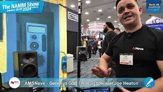 NAMM2024【RockoN Report - Day4】 AMSNeve GenesysG3D