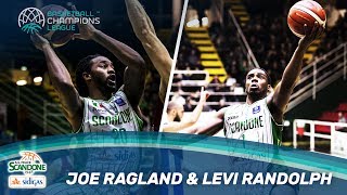 Joe Ragland & Levi Randolph Highlights - Sidigas Avellino - Basketball Champions League