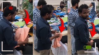OMG | What He Is Doing With Cloth Seller | Be Aware | Cheating Video | Social Awareness | Eye Focus