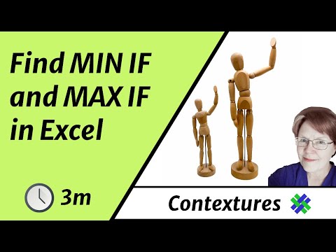 How to Find MIN IF and MAX IF in Excel How to Find MIN IF and MAX IF in Excel