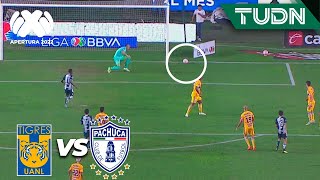 ¡Responde Tuzos! Chofis saca el zurdazo | Tigres 0-0 Pachuca | Liga Mx AP2022 - Cuartos IDA | TUDN