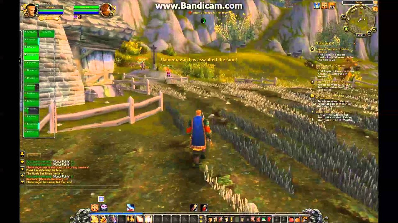 World Of Warcraft - Healing In BG - YouTube