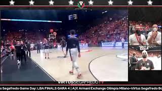 PREPARTITA FINALE G4 A|X Armani Exchange Milano - Virtus Segafredo Bologna