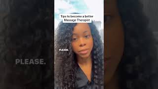 How to become a better massage therapist #massagebusiness #massagetherapist #lymphaticdrainage