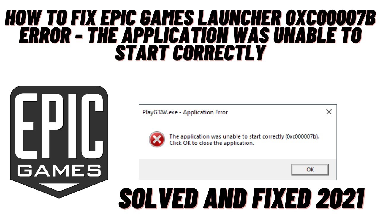 Epic games Launcher logo. Epic fix