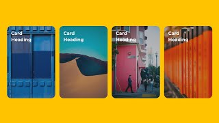 CSS Card Design - Animation Card Design - CSS Hover Effects - CSS Tutorial | FreeWebsiteCode