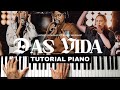 TUTORIAL DAS VIDA WORLD WORSHIP FEAT KAIRO WORSHIP PARA PIANO | ACORDES