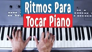 Como Tocar Baladas y Pop En Piano - Ritmo Para Tocar Piano