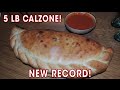 5lb Italian CALZONE Challenge RECORD | Randy Santel