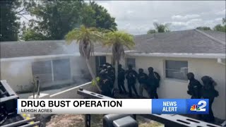 More than 30 arrested in massive Lee County drug bust