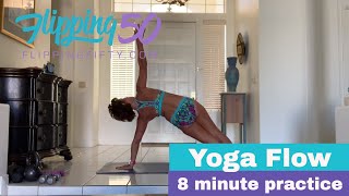 8 Minute Yoga Flow | Sun Salutations & Heart Openers