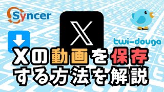 【X】Twitter動画をダウンロードする方法を詳しく解説！YouTubeで学ぶ4つのやり方と注意点