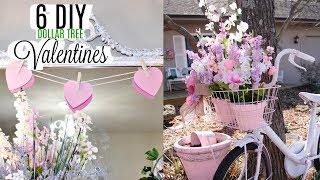 💖6 DIY DOLLAR TREE VALENTINES SPRING DECOR CRAFTS 💖DECO MESH GARLAND