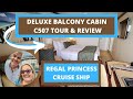 Deluxe Balcony C507 Regal Princess Cabin Review and Tour