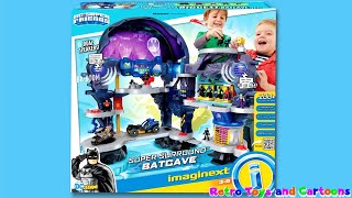 Batman Imaginext DC Super Friends Super Surround Batcave Playset Commercial Retro Toys and Cartoons